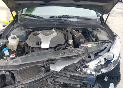 2013 Hyundai Sonata Se 2.0T z USA, uszkodzony, nr VIN 5NPEC4AB0DH525993